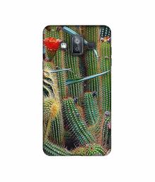 Amazon Brand - Solimo Designer Cactus 3D Printed Hard Back Case Mobile Cover for Samsung Galaxy J7 Duo