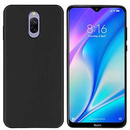 Amazon Brand - Solimo Mobile Cover for Xiaomi Redmi 8A Dual (Soft & Flexible Back case), Black