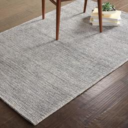 Amazon Brand – Rivet Contemporary Striated Jute Area Rug, 5' 9