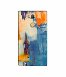 Amazon Brand - Solimo Designer Multicolor Brush Texture 3D Printed Hard Back Case Mobile Cover for Sony Xperia L2