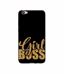 Amazon Brand - Solimo Designer Sparkle Girl Boss 3D Printed Hard Back Case Mobile Cover for Vivo V5 Plus