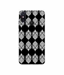 Amazon Brand - Solimo Designer S Shape Pattern 3D Printed Hard Back Case Mobile Cover for Motorola One Power