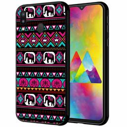 Amazon Brand - Solimo Designer Rangoli Printed Hard Back Case Mobile Cover for Samsung Galaxy M20 (D1146)