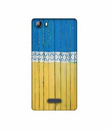 Amazon Brand - Solimo Designer Wooden Pattern 3D Printed Hard Back Case Mobile Cover for Micromax Canvas 5 E481