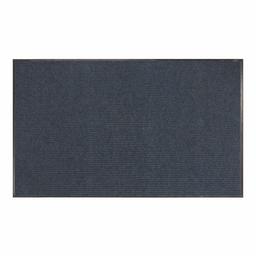 AmazonBasics Poly Linear-Rib Commercial Carpet Vinyl-Backed Mat 3X5 Blue