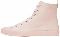 find. Sneaker Women's High Top Fabric with Retro Design, Pink (35.5 EU)