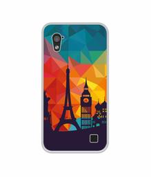 Amazon Brand - Solimo Designer Colored Paris UV Printed Soft Back Case Mobile Cover for Infocus M370i