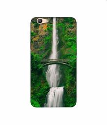 Amazon Brand - Solimo Designer Waterfall 3D Printed Hard Back Case Mobile Cover for Oppo F1s