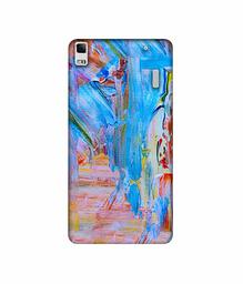 Amazon Brand - Solimo Designer Light Multicolor Canvas 3D Printed Hard Back Case Mobile Cover for Lenovo A7000