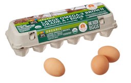 365 Everyday Value Organic Large Omega-3 Brown Grade A Eggs, 12 ct