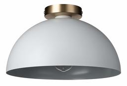 Amazon Brand – Rivet Single-Light Flush-Mount Ceiling Light with Metal Shade, 7