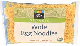 365 Everyday Value, Organic Wide Egg Noodles, 16 oz