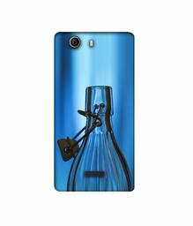 Amazon Brand - Solimo Designer Blue Bottle 3D Printed Hard Back Case Mobile Cover for Micromax Canvas Nitro 2 E311