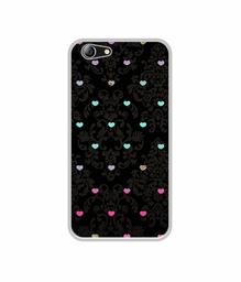 Amazon Brand - Solimo Designer Heart Texture UV Printed Soft Back Case Mobile Cover for Micromax Canvas 2 Q4310