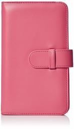 AmazonBasics Wallet Album for 108 Instax Mini Photos - Flamingo Pink