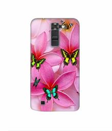 Amazon Brand - Solimo Designer B-Butterflies 3D Printed Hard Back Case Mobile Cover for LG K7