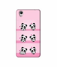 Amazon Brand - Solimo Designer Panda Pattern 3D Printed Hard Back Case Mobile Cover for Vivo Y31