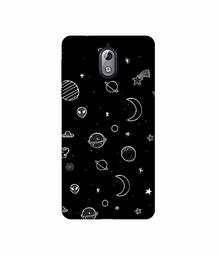 Amazon Brand - Solimo Designer Solar System 3D Printed Hard Back Case Mobile Cover for Nokia 3.1