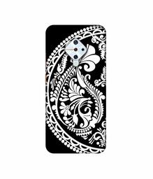 Amazon Brand - Solimo Designer Half Circle Rangoli 3D Printed Hard Back Case Mobile Cover for Vivo S1 Pro