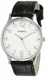 Amazon Brand - Symbol Men's Analog White Dial Watch