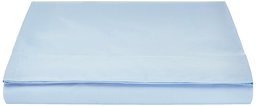 Pinzon by Amazon Everyday Cotton Flat Sheet, Double - Blue