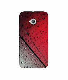 Amazon Brand - Solimo Designer Water Drop On Glass 3D Printed Hard Back Case Mobile Cover for Motorola Moto E 2nd Generation