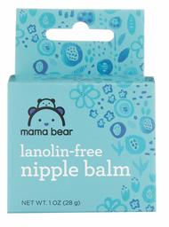 Amazon Brand - Mama Bear Nipple Balm, Lanolin-Free, 1 Oz