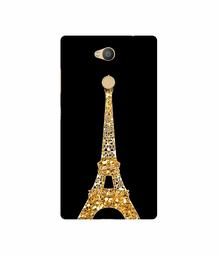 Amazon Brand - Solimo Designer Golden Pairs 3D Printed Hard Back Case Mobile Cover for Sony Xperia L2