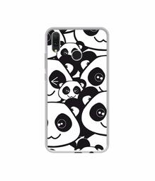 Amazon Brand - Solimo Designer Panda Texture UV Printed Soft Back Case Mobile Cover for Huawei Y9 (2019)