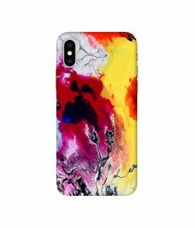 Amazon Brand - Solimo Designer Smash Color 3D Printed Hard Back Case Mobile Cover for Apple iPhone Xs Max