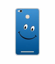 Amazon Brand - Solimo Designer Happy UV Printed Soft Back Case Mobile Cover for Mi Redmi 3S Prime