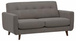 Amazon Brand – Rivet Sloane Mid-Century Modern Loveseat with Tufted Back, 64.2