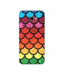 Amazon Brand - Solimo Designer Multicolor Pattern 3D Printed Hard Back Case Mobile Cover for Samsung Galaxy J4 Plus