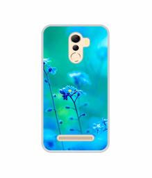 Amazon Brand - Solimo Designer Blue Flower UV Printed Soft Back Case Mobile Cover for Coolpad Mega 5A