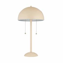 Amazon Brand – Rivet Dome-Shaped Table Lamp, Aster Modern, with Bulb, 21