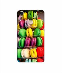 Amazon Brand - Solimo Designer Pattern Color 3D Printed Hard Back Case Mobile Cover for Vivo V3 Max