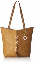 Nia & Nicole Women's Handbag (Brown:: Light Mustard)