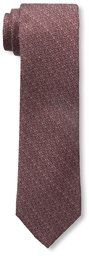 Franklin Tailored Men's Wool Tonal Tie, Red