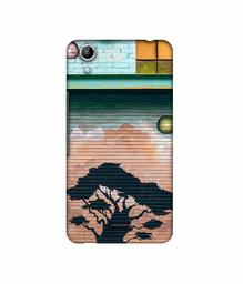 Amazon Brand - Solimo Designer Tree Painting 3D Printed Hard Back Case Mobile Cover for Micromax Canvas Selfie Lens Q345