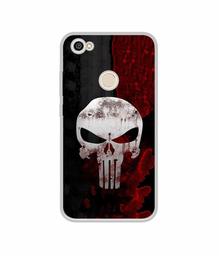 Amazon Brand - Solimo Designer Punisher Skull UV Printed Soft Back Case Mobile Cover for Mi Redmi Y1 (Note 5A)