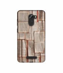 Amazon Brand - Solimo Designer Books Texture 3D Printed Hard Back Case Mobile Cover for Gionee A1 Lite