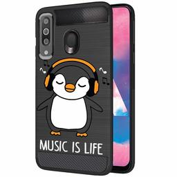 Amazon Brand - Solimo Designer Printed Mobile Cover (Soft & Flexible Back case) for Samsung Galaxy M30 (D1124)