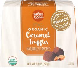 WHOLE FOODS MARKET Organic Caramel Truffles, 8.8 OZ