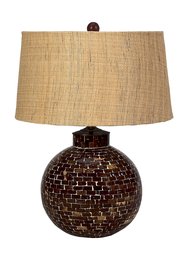 Pinzon Coconut Ball Table Lamp