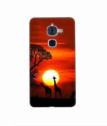 Amazon Brand - Solimo Designer Sunshade 3D Printed Hard Back Case Mobile Cover for LeTV Le 2