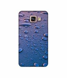 Amazon Brand - Solimo Designer Water Drops UV Printed Soft Back Case Mobile Cover for Samsung Galaxy A7 (2016)