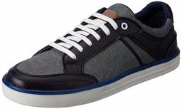 Amazon Brand - Inkast Denim Co. Men's Navy Canvas Sneakers-8 UK (42 EU) (9 US) (AZ-IK-005)