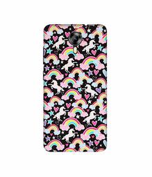 Amazon Brand - Solimo Designer Unicorn Texture 3D Printed Hard Back Case Mobile Cover for Micromax Canvas Xpress 2 E313