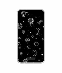 Amazon Brand - Solimo Designer Solar System UV Printed Soft Back Case Mobile Cover for Lyf Water 7S