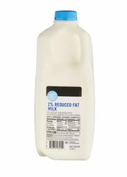 Amazon Brand - Happy Belly 2% Reduced Fat Milk, Half Gallon, 64 Ounces